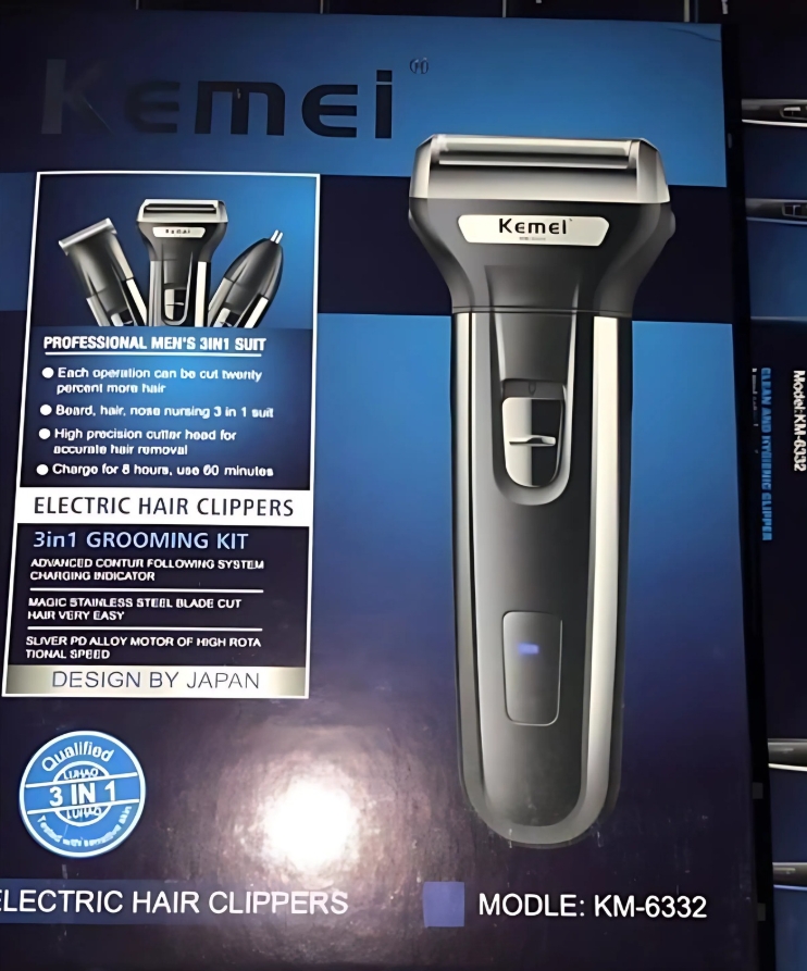 Trimmer for Men 3-in-1 Shaver for Grooming