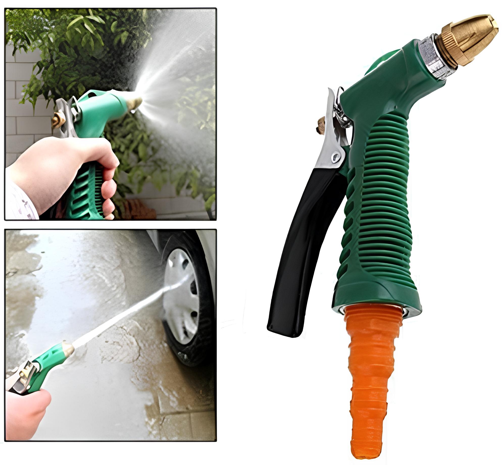 Water Pressure Gun Adjustable Spray Gun for Powerful Cleaning